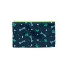 Bons Foot Prints Pattern Background Cosmetic Bag (xs)