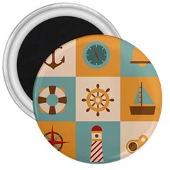 Nautical Elements Collection 3  Magnets