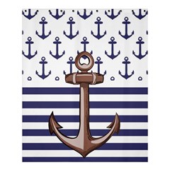 Anchor Background Design Shower Curtain 60  X 72  (medium)  by Vaneshart