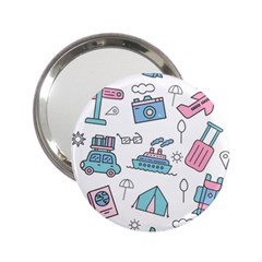 Transportation Seamless Pattern 2 25  Handbag Mirrors