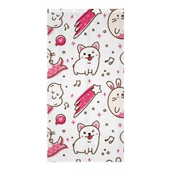 Cute Animals Seamless Pattern Kawaii Doodle Style Shower Curtain 36  X 72  (stall)  by Vaneshart