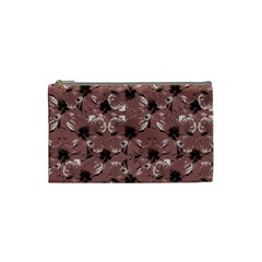 Hibiscus Flowers Collage Pattern Design Cosmetic Bag (small)