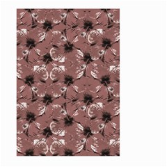 Hibiscus Flowers Collage Pattern Design Large Garden Flag (two Sides) by dflcprintsclothing