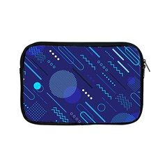 Classic Blue Background Abstract Style Apple Ipad Mini Zipper Cases