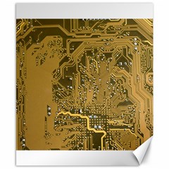 Pcb Printed Circuit Board Canvas 8  X 10  by Vaneshart