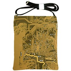 Pcb Printed Circuit Board Shoulder Sling Bag