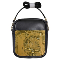 Pcb Printed Circuit Board Girls Sling Bag