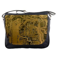 Pcb Printed Circuit Board Messenger Bag