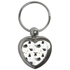 Cute Sloths Key Chain (heart) by Sobalvarro