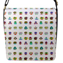 All The Aliens Teeny Flap Closure Messenger Bag (S)