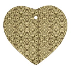 Digital Flowers Ornament (heart) by Sparkle