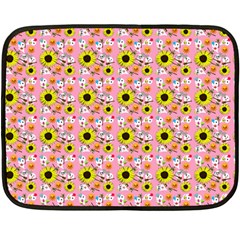 Hawaii Ghost Pink Fleece Blanket (mini) by snowwhitegirl