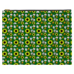 Hawaii Ghost Green Cosmetic Bag (xxxl) by snowwhitegirl