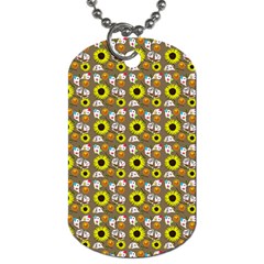 Hawaii Ghost Beige Dog Tag (one Side) by snowwhitegirl