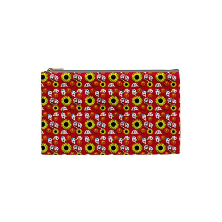 Hawaii Ghost Red Cosmetic Bag (Small)