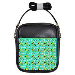 Hawaii Ghost Aqua Girls Sling Bag