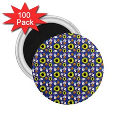 Hawaii Ghost Blue 2 25  Magnets (100 Pack) 