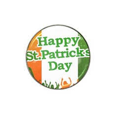 Happy St Patricks Day Design Hat Clip Ball Marker by dflcprintsclothing