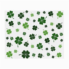 St Patricks Day Pattern Small Glasses Cloth by Valentinaart