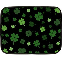 St Patricks Day Fleece Blanket (mini) by Valentinaart