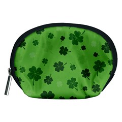 St Patricks Day Accessory Pouch (medium) by Valentinaart