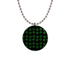 St Patricks Day 1  Button Necklace by Valentinaart
