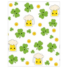 St Patricks Day Drawstring Bag (small) by Valentinaart