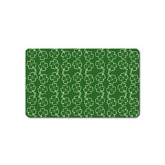 St Patricks Day Magnet (name Card) by Valentinaart