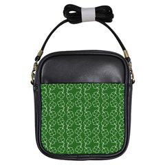 St Patricks Day Girls Sling Bag by Valentinaart