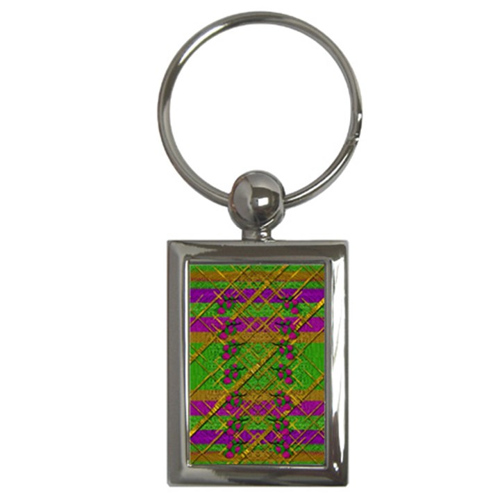 Sakura  Branches A Gift Of Love Key Chain (Rectangle)