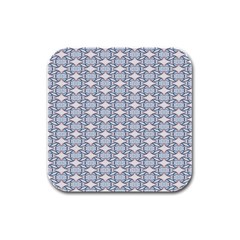 Digital Stars Rubber Square Coaster (4 Pack)  by Sparkle