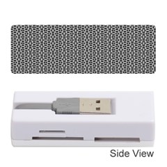 Black And White Triangles Memory Card Reader (stick) by Sparkle