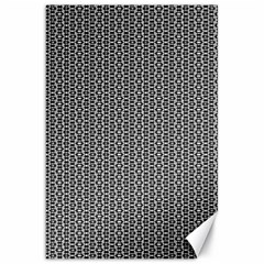 Black And White Triangles Canvas 20  X 30 