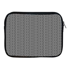 Black And White Triangles Apple Ipad 2/3/4 Zipper Cases by Sparkle