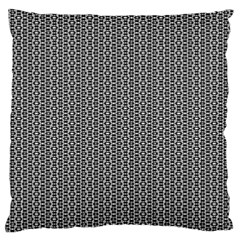 Black And White Triangles Standard Flano Cushion Case (two Sides) by Sparkle