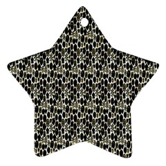 Digital Mandale Star Ornament (two Sides) by Sparkle