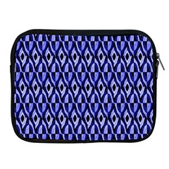 Blue Diamonds Apple Ipad 2/3/4 Zipper Cases by Sparkle