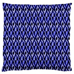 Blue Diamonds Standard Flano Cushion Case (two Sides) by Sparkle