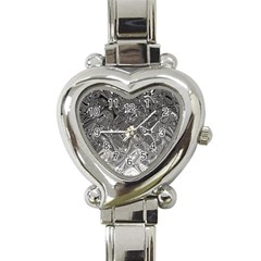 Grey Glow Cartisia Heart Italian Charm Watch