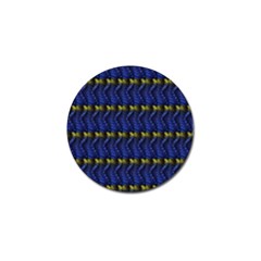 Blue Illusion Golf Ball Marker (4 Pack)
