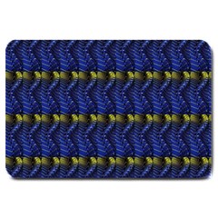 Blue Illusion Large Doormat 