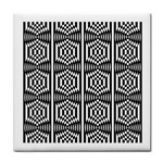 Optical Illusion Tile Coaster Front