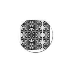Optical Illusion Golf Ball Marker by Sparkle
