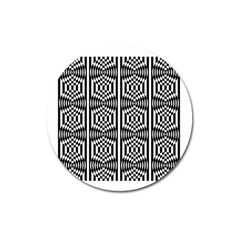 Mandala Pattern Magnet 3  (round)