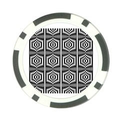 Mandala Pattern Poker Chip Card Guard by Sparkle