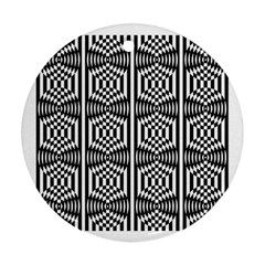 Optical Illusion Ornament (round) by Sparkle