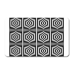 Optical Illusion Magnet (rectangular) by Sparkle