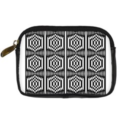 Optical Illusion Digital Camera Leather Case