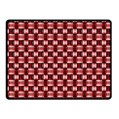 Red Kalider Double Sided Fleece Blanket (small)  by Sparkle