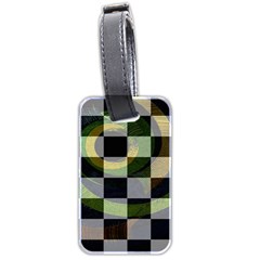 Digital Checkboard Luggage Tag (two Sides) by Sparkle
